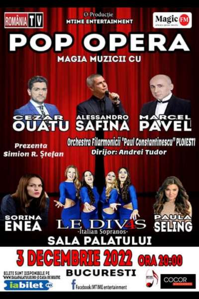Poster eveniment Concert Pop Opera
