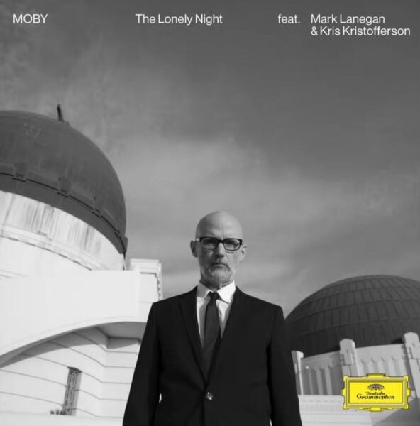 Coperta single Moby The Lonely Night Reprise