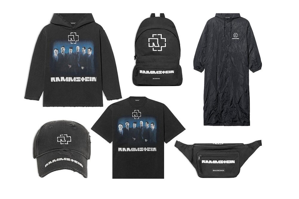 Colectie haine Rammstein Balenciaga