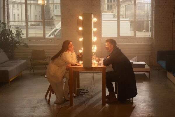 Vunk și Ioana Ignat la filmările clipului ”Ultimul anunț”