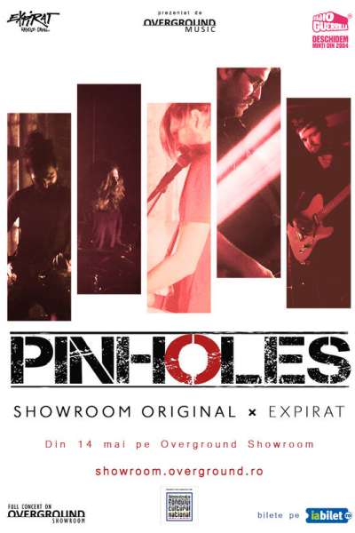 Poster eveniment Overground Showroom: Pinholes