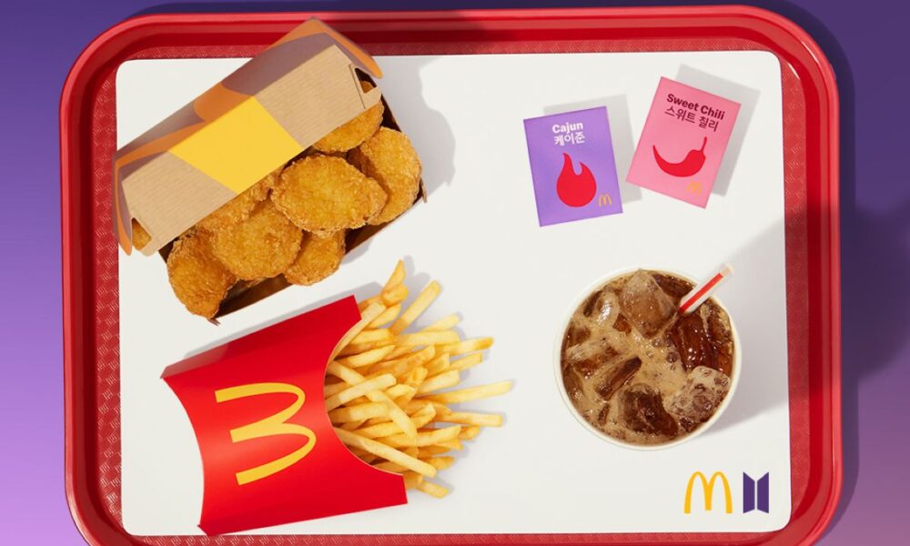 Meniu BTS McDonald's 2021