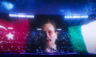 Martin Garrix, Bono & The Edge at EURO 2020 Opening Ceremony - We Are The People