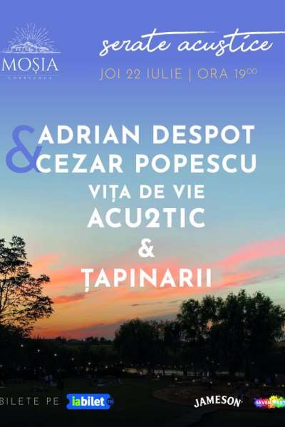Poster eveniment Vița de Vie Acu2tic & Țapinarii