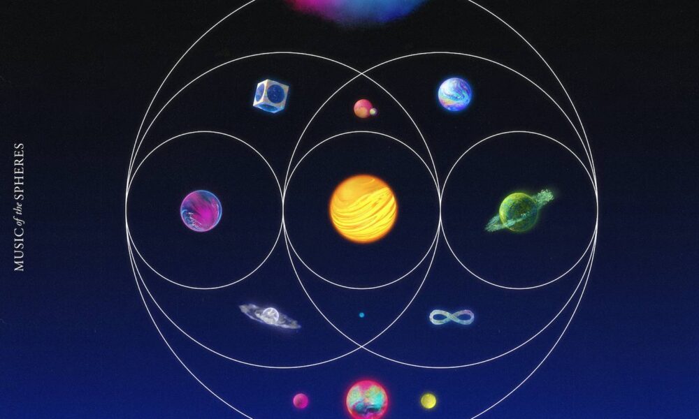 Coperta album Coldplay Music of the Spheres