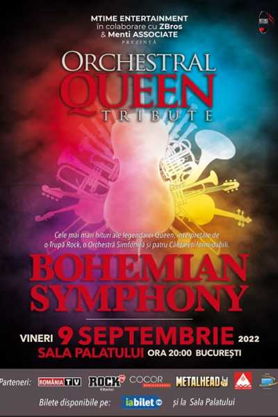 Poster eveniment Bohemian Symphony Orchestral - Queen Tribute