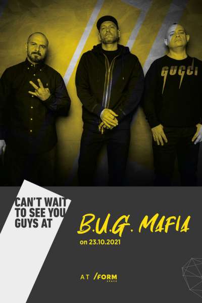 Poster eveniment B.U.G. Mafia