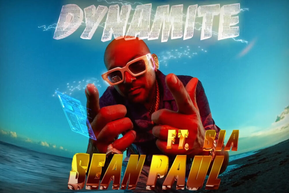 Coperta single Sean Paul Sia Dynamite