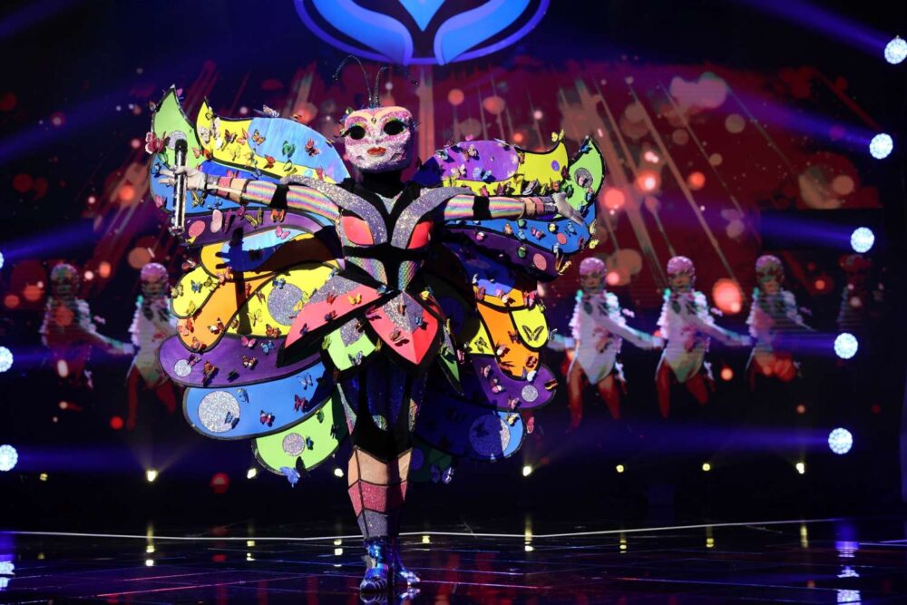 Fluturele pe scenă la Masked Singer România 2021