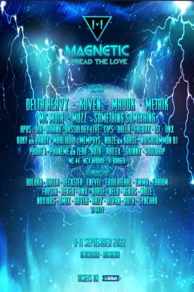 Poster eveniment Magnetic Festival 2022