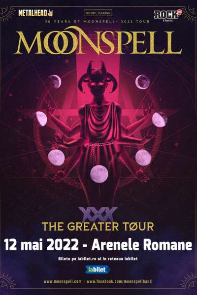 Poster eveniment Moonspell