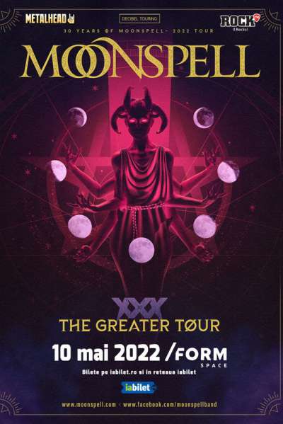 Poster eveniment Moonspell