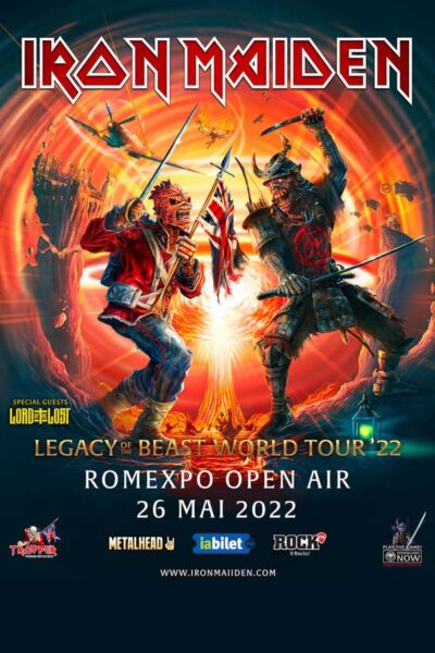 Poster eveniment Iron Maiden