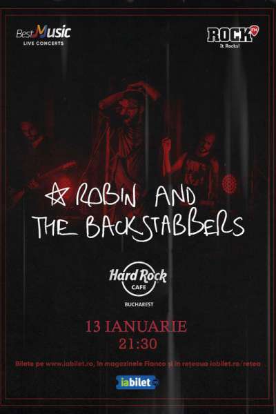 Poster eveniment Robin and the Backstabbers