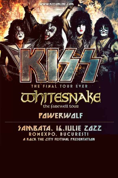 Poster eveniment KISS - ROCK THE CITY 2022