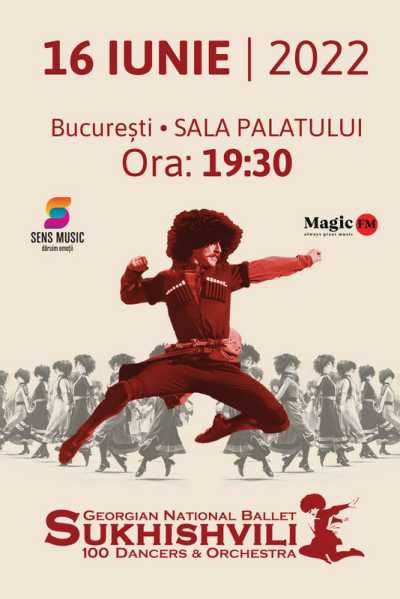Poster eveniment Sukhishvili: Dansuri Periculoase Ale Bărbaților Georgieni