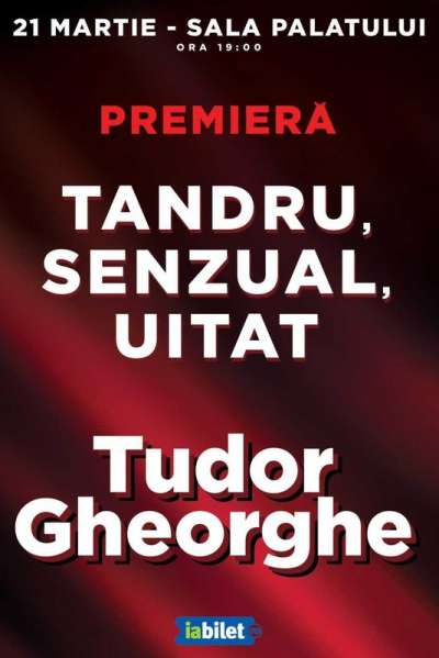 in case Source pedal Concert Tudor Gheorghe - Tandru, senzual, uitat la Sala Palatului - BILETE