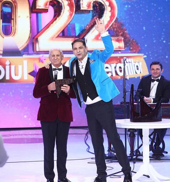 Dan Negru și Gheorghe Zamfir la Revelionul Starurilor 2022