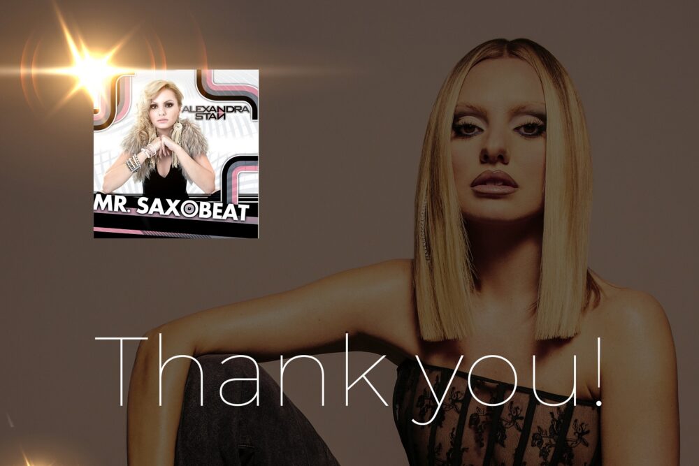 Alexandra Stan, record pe Spotify cu piesa ”Mr. Saxobeat”