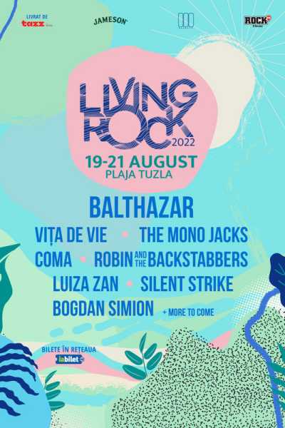 Poster eveniment Living Rock 2022