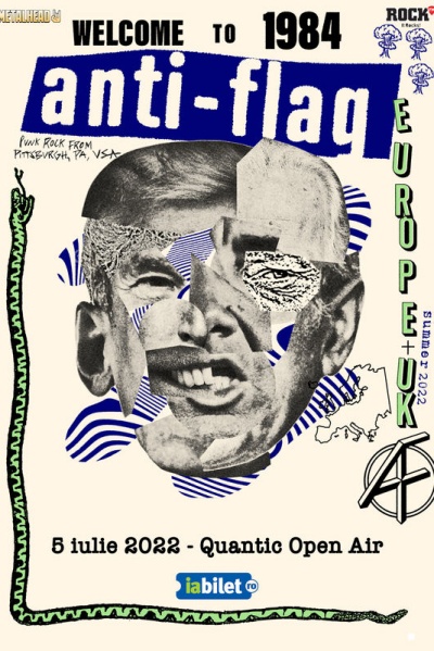 Poster eveniment Anti-Flag