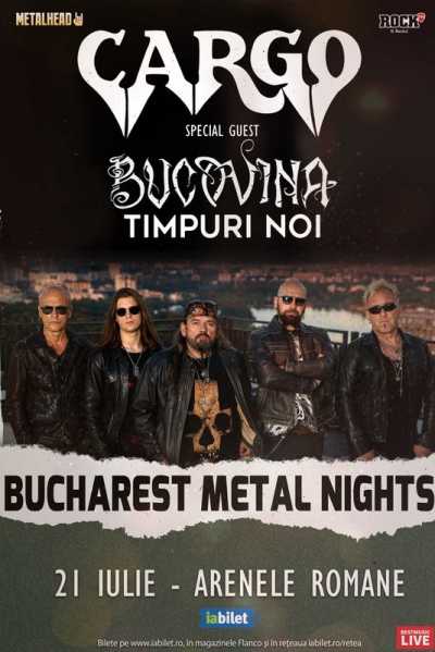 Poster eveniment Cargo, Bucovina & Timpuri Noi