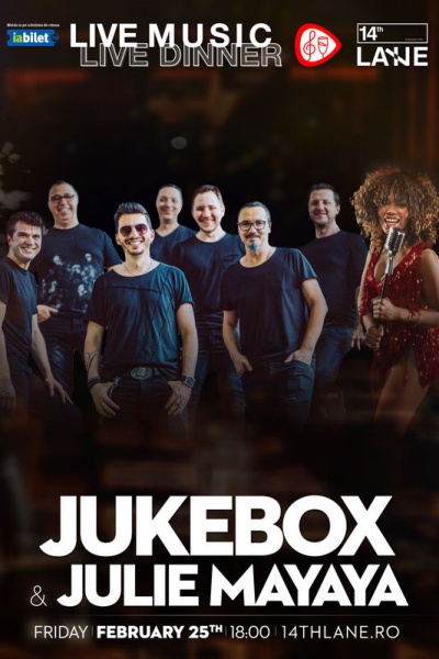 Poster eveniment Jukebox & Julie Mayaya