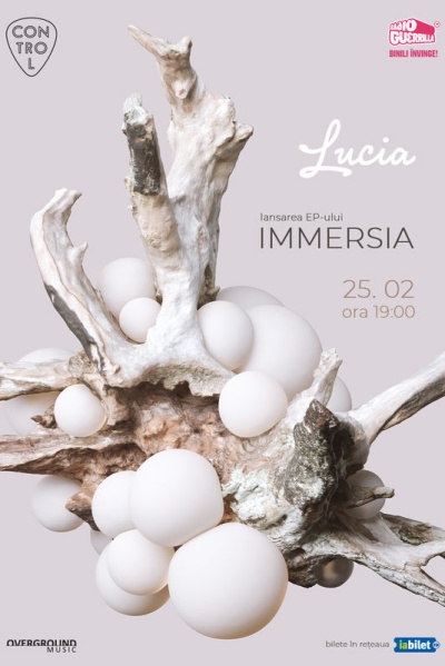 Poster eveniment Lucia - concert de lansare