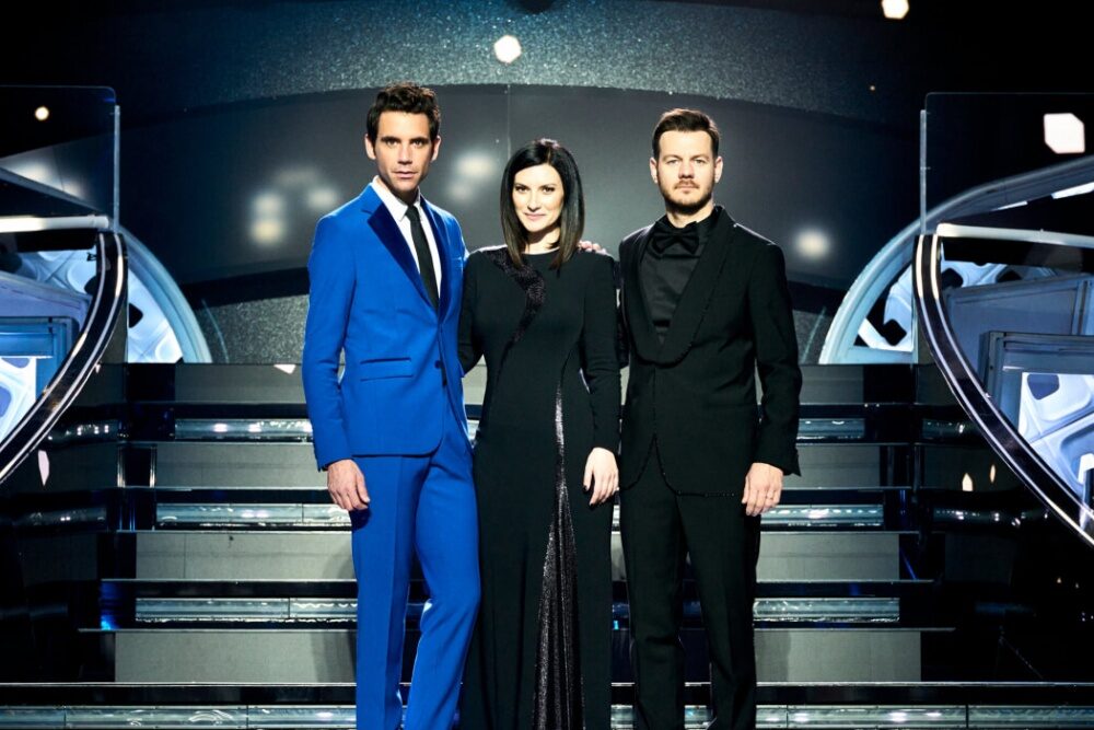 Mika, Laura, Alessandro - prezentatori Eurovision 2022