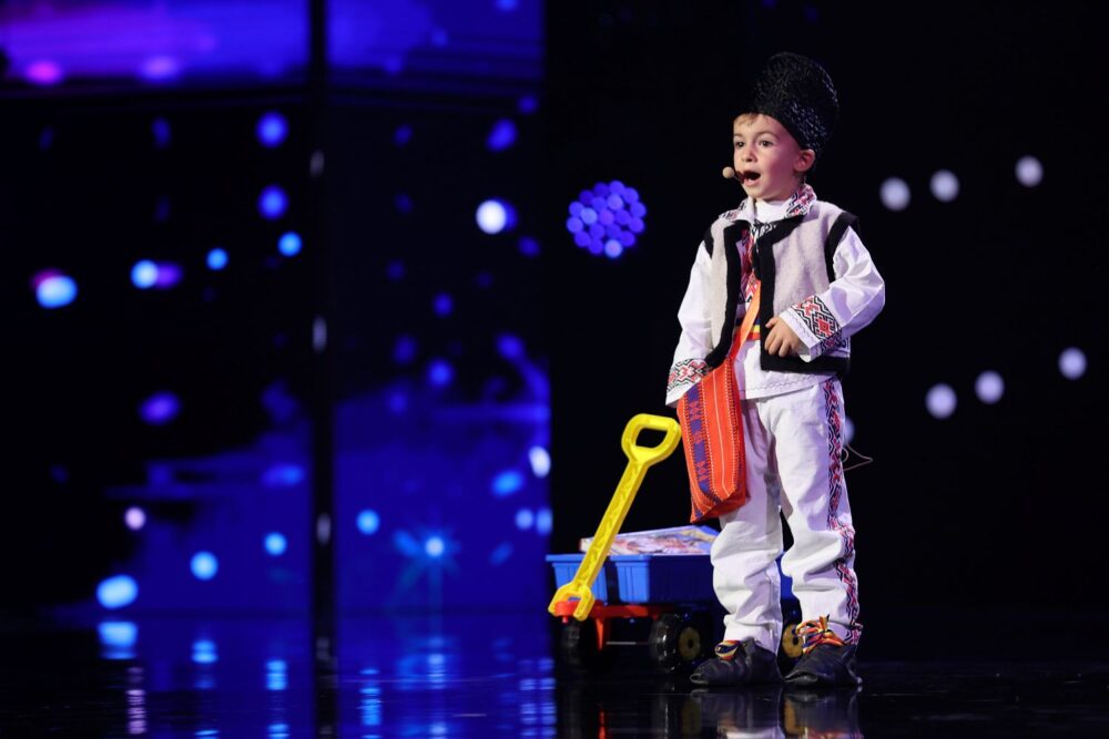 Stefan de 5 ani la Romanii au talent 2022