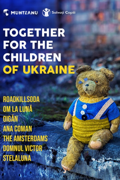 Poster eveniment Together for the children of Ukraine