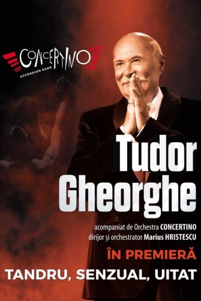 Poster eveniment Tudor Gheorghe - Tandru, senzual, uitat