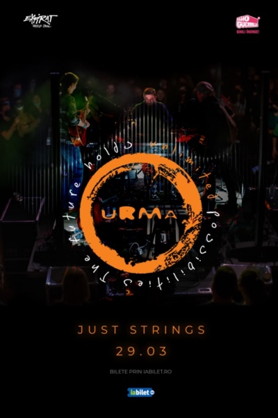 Poster eveniment URMA - Just Strings