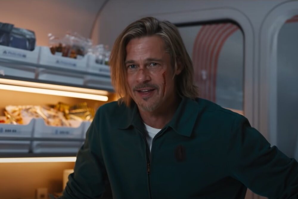 Brad Pitt în trailerul "Bullet Train"