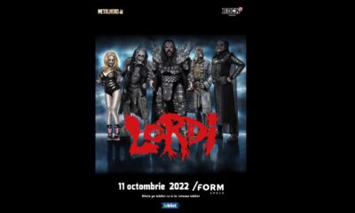 Poster concert Romania Lordi 2022