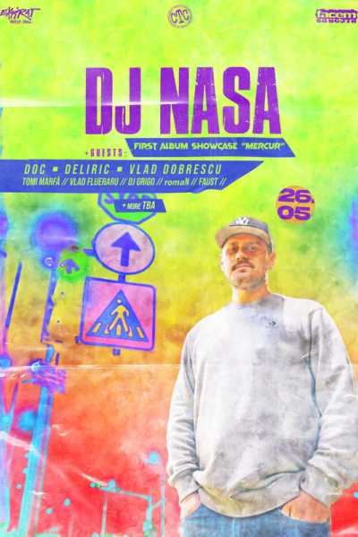 Poster eveniment DJ Nasa