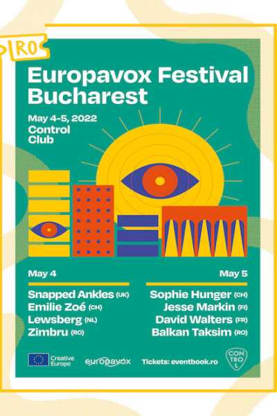 Poster eveniment Europavox Festival Bucharest 2022