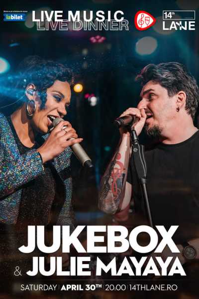 Poster eveniment Jukebox & Julie Mayaya
