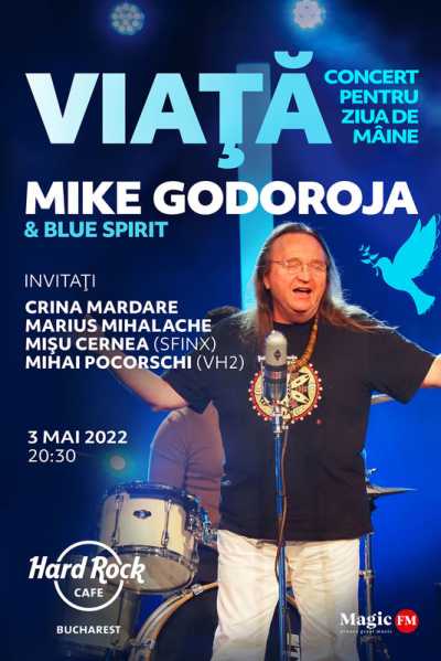 Poster eveniment Mike Godoroja & Blue Spirit