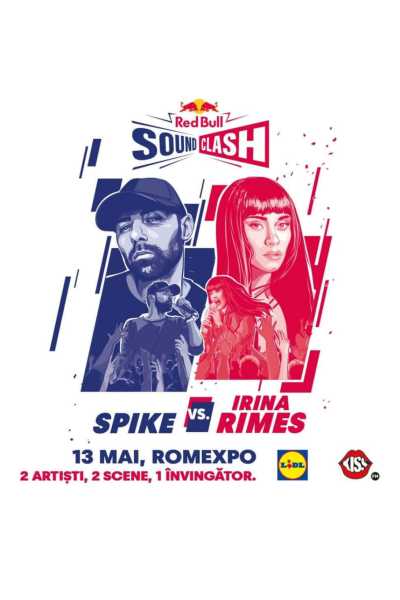 Poster eveniment Red Bull SoundClash 2022: Spike vs. Irina Rimes