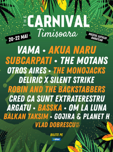 Poster eveniment The Carnival Timișoara 2022