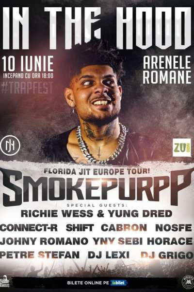 Poster eveniment IN THE HOOD - Smokepurpp