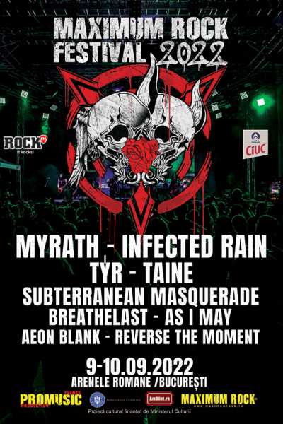 Poster eveniment Maximum Rock Festival 2022