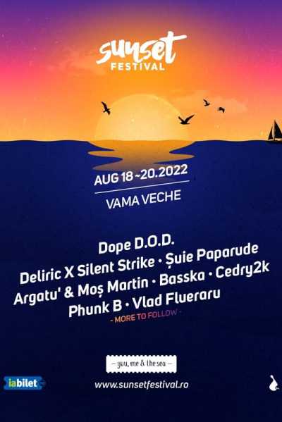 Poster eveniment Sunset Festival 2022