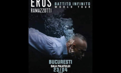 Poster concert Eros Ramazzotti la București
