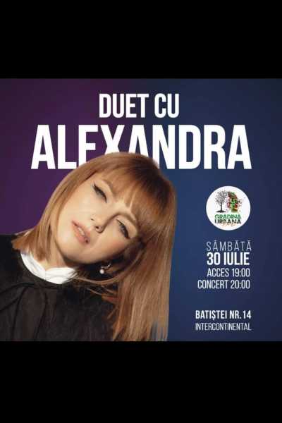 Poster eveniment Alexandra Ungureanu
