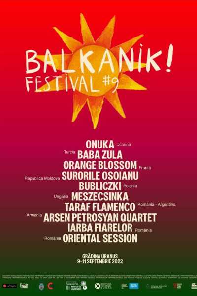 Poster eveniment Balkanik Festival 2022