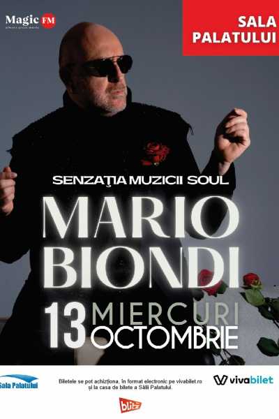 Poster eveniment Mario Biondi