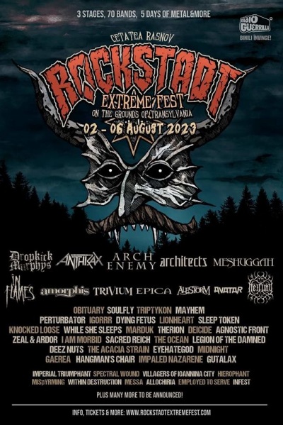 Poster eveniment Rockstadt Extreme Fest 2023