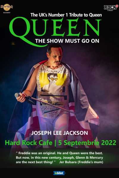 Poster eveniment Tribut Queen - The Show Must Go On